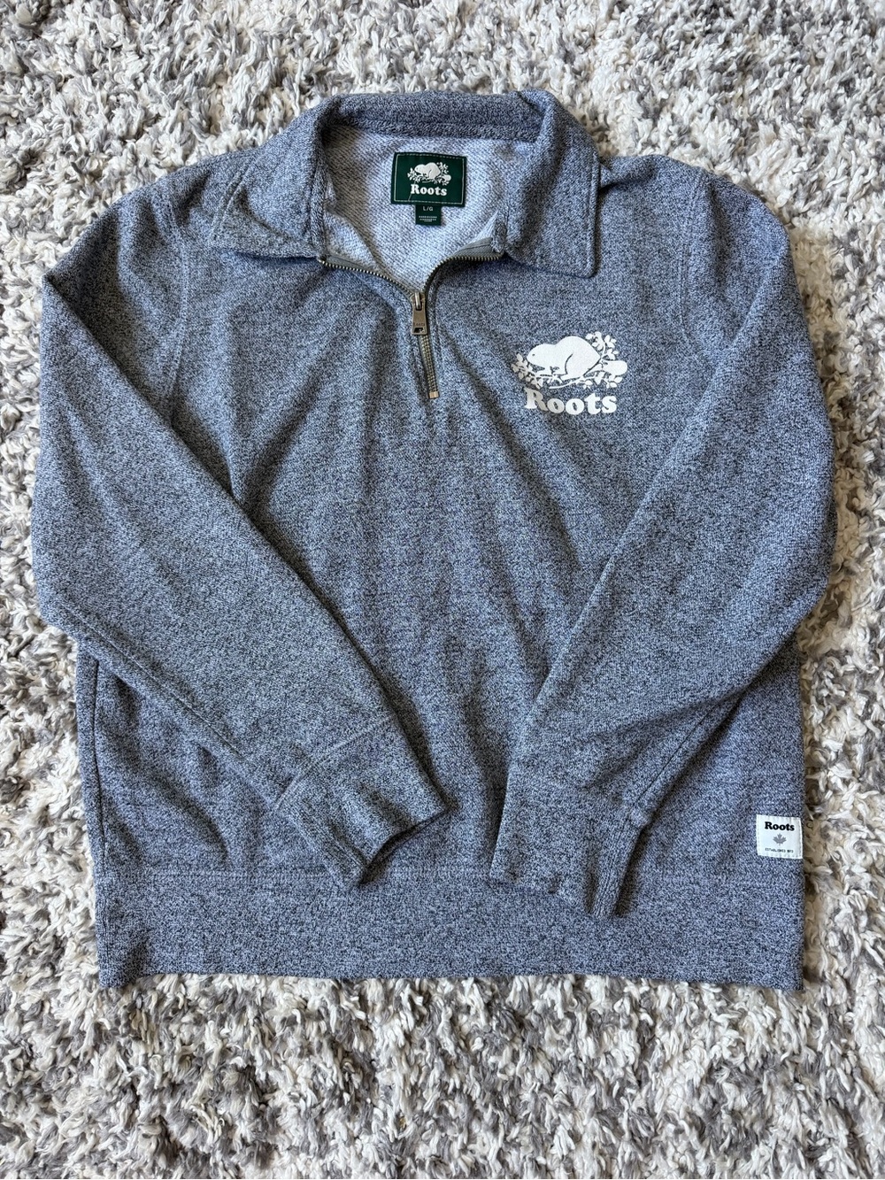 Quarter zip sweatshirt